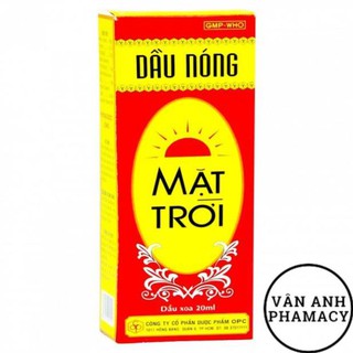 Dầu nóng mặt trời - opc chai 20ml