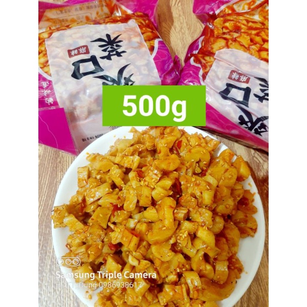 CỦ CẢI CAY TỨ XUYÊN GÓI 500g