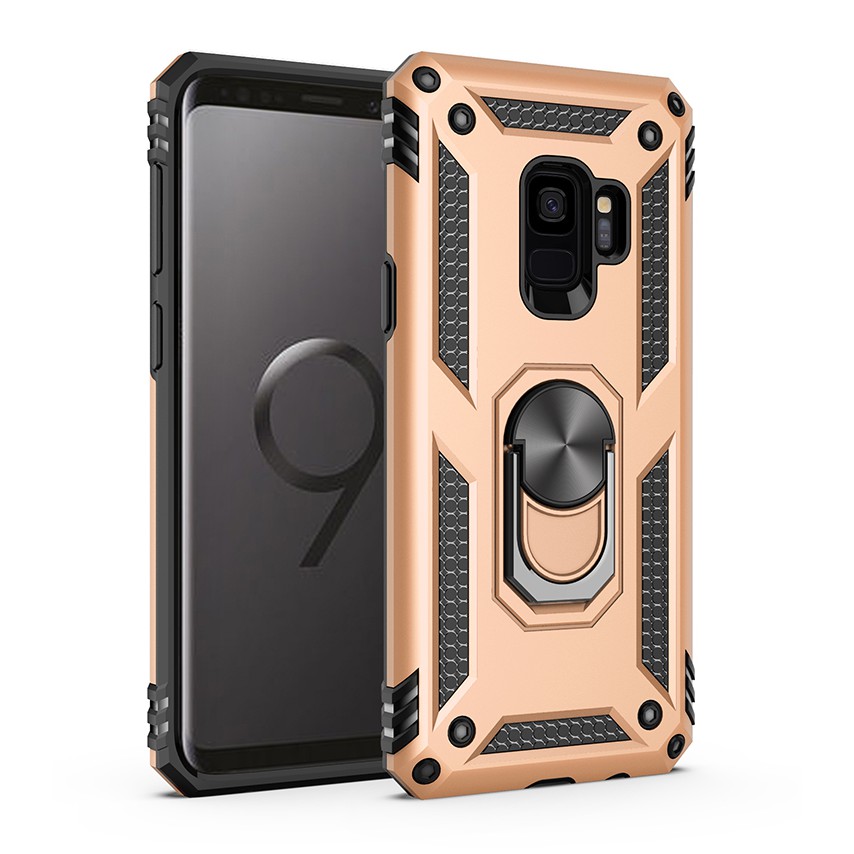Ốp điện thoại từ tính có nhẫn đeo ngón tay cho Samsung S9 J8 A6 A8 J6 Plus 2018 | BigBuy360 - bigbuy360.vn