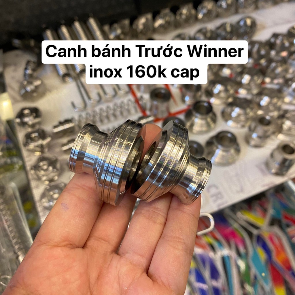 Canh Bánh Salaya Inox gắn xe Sonic