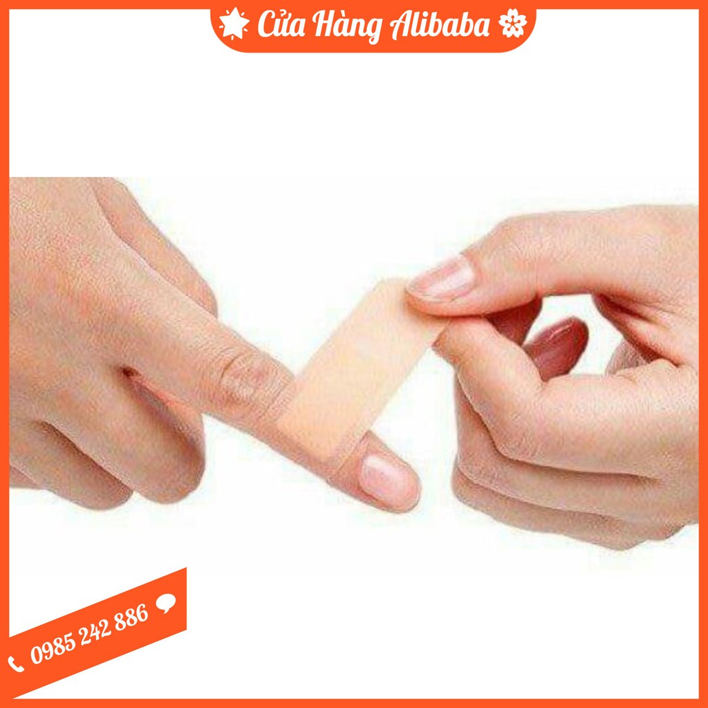 Hộp 100 Miếng Băng Gạc Y Tế Cá Nhân 4 Size TIỆN LỢI