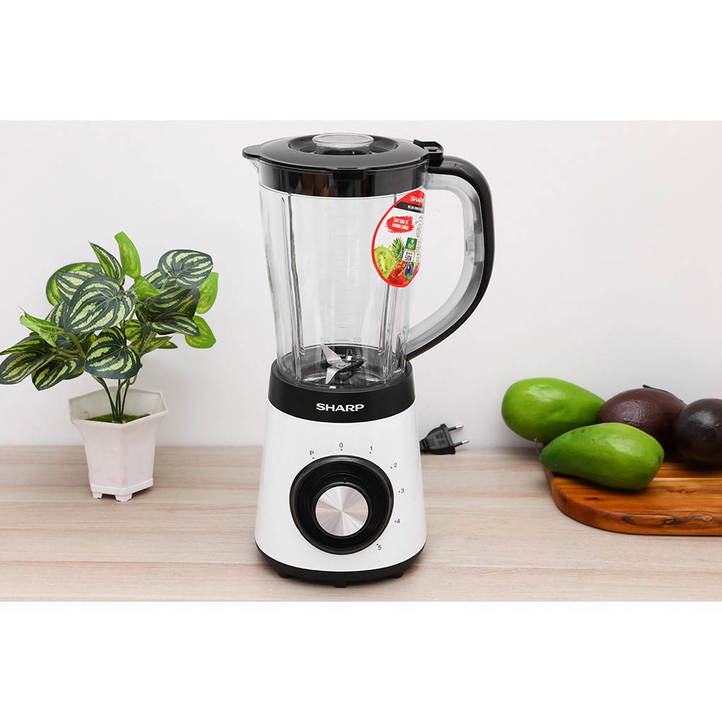 EM-S155PV-WH | Máy Xay Sinh Tố Sharp EM-S155PV-WH 1.5L