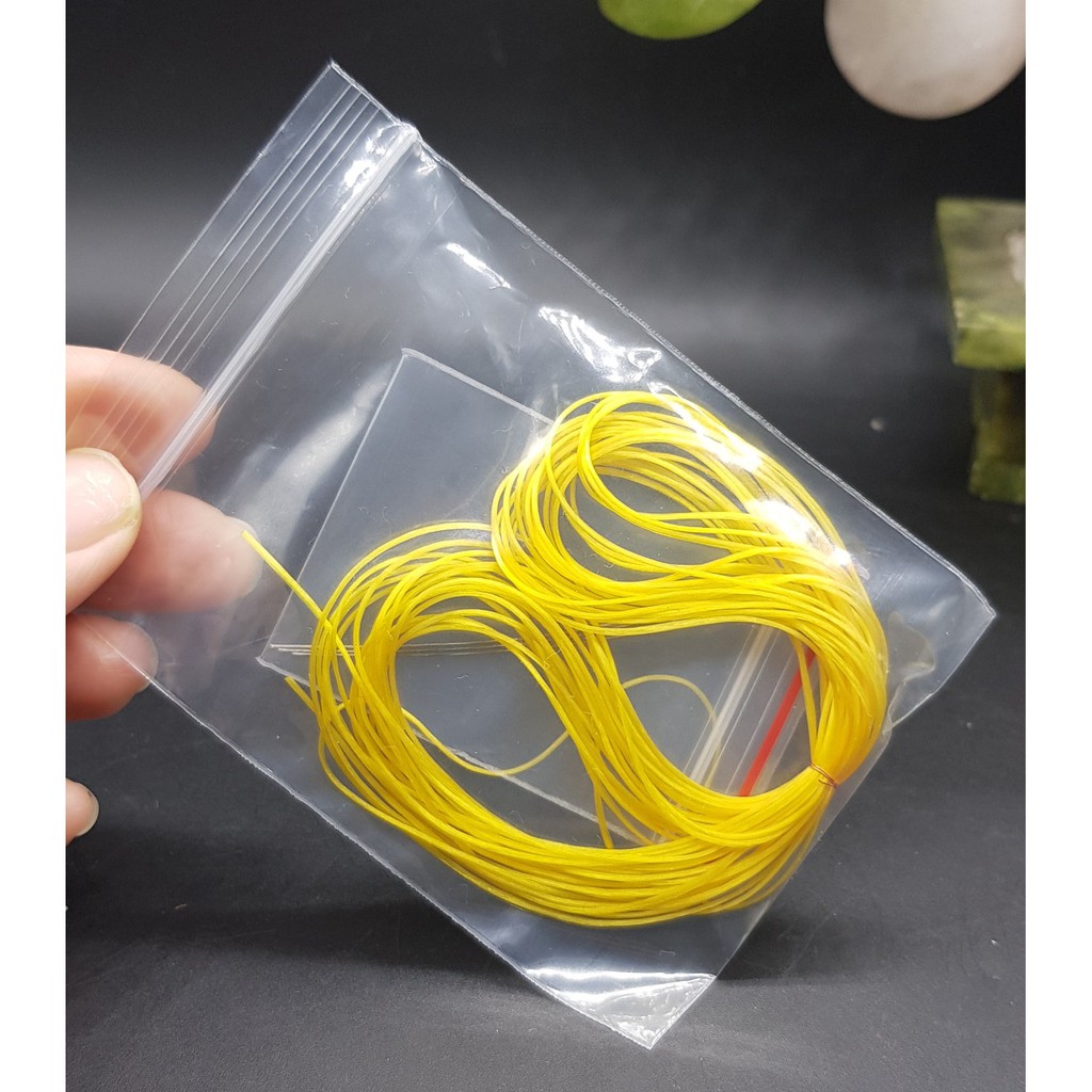 {LOẠI ĐẸP SIÊU DAI BỀN} Dây chun đàn hồi CHUYÊN DỤNG dai gấp 5 lần xâu Vòng mềm mịn, không xơ xước-Đủ màu+Tặng Kèm cáp | BigBuy360 - bigbuy360.vn