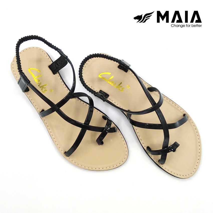 Giày sandal nữ xỏ ngón thời trang Maia - kiểu dép bệt quai hậu đi học - đi nhẹ thoáng mát MA5821