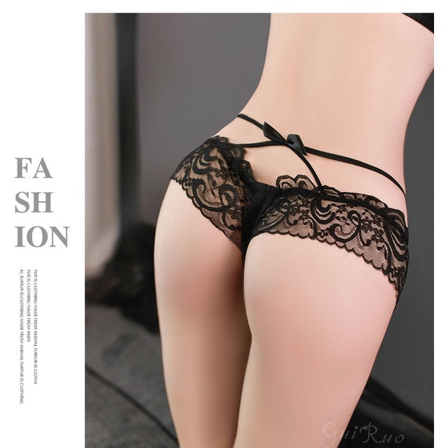 Quần lót ren xẻ đáy, quần lót ren sẻ đáy quyến rũ, gợi cảm iBra's Store
