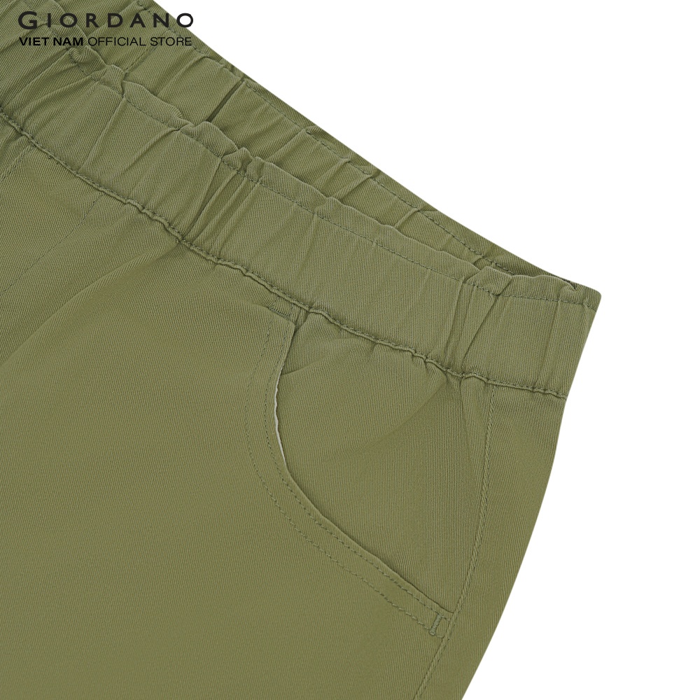 Quần Jeans Shorts Nữ Lưng Thun Giordano 05401209