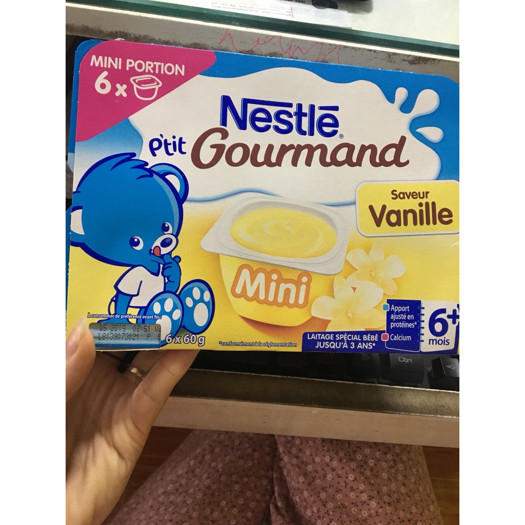 Váng Sữa Nestle Pháp 6m+ date 30/t10/2020
