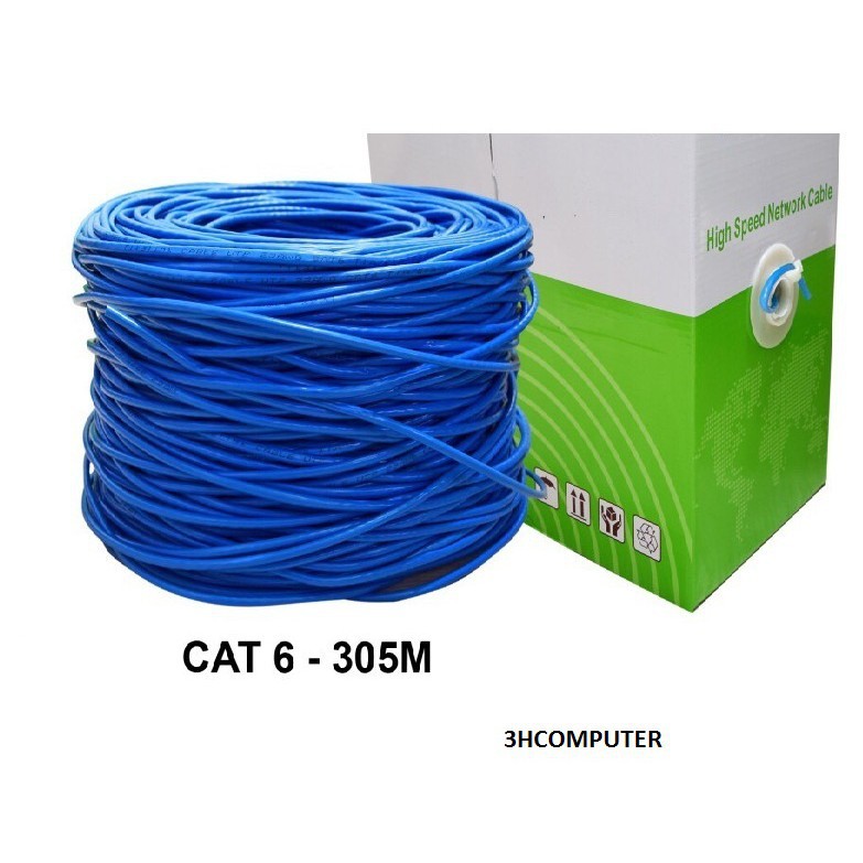CUỘN 305M DÂY MẠNG LAN , CÁP MẠNG LAN CAT6  NETLINK