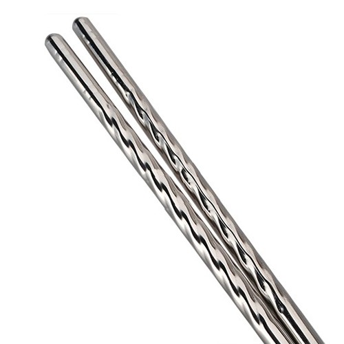 1 Đôi Đũa Inox Chống Trượt Phong Cách Trung Hoa