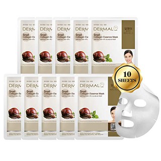 Mặt nạ collagen tinh chất ốc sên dermal snail collagen essence mask 23g - ảnh sản phẩm 3