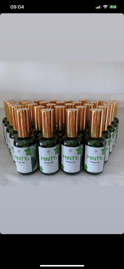 Xịt bạc hà MINTY dưỡng tóc giảm bết | BigBuy360 - bigbuy360.vn