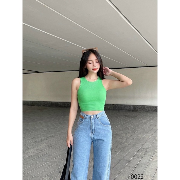 Quần jean nữ ống rộng ulzzang REVERCLOTHINGS Authentic Jeans