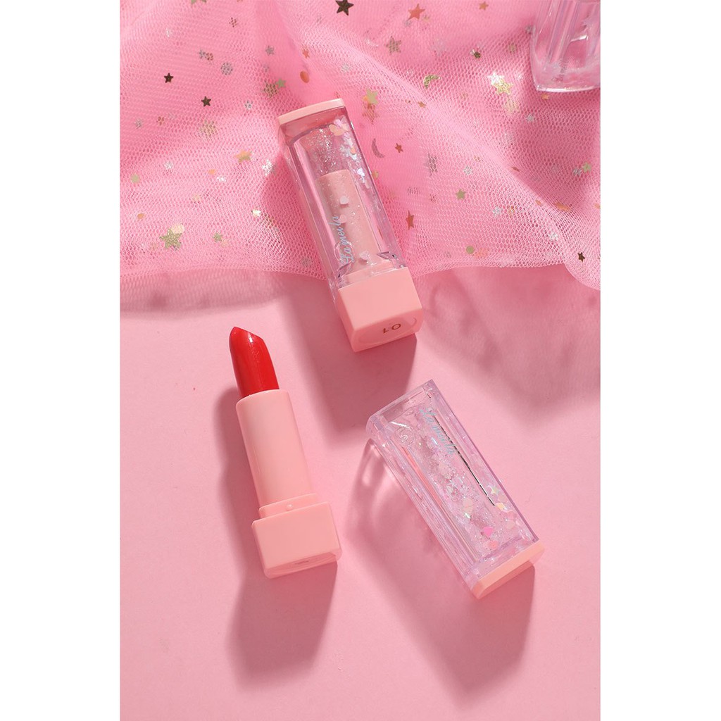 Son Lì Dạng Thỏi Lameila 2001 Tuyết Đào Hồng ✨ Lấp Lánh Auth Nội Địa | BigBuy360 - bigbuy360.vn