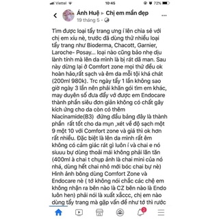 Tẩy trang Endocare TBN