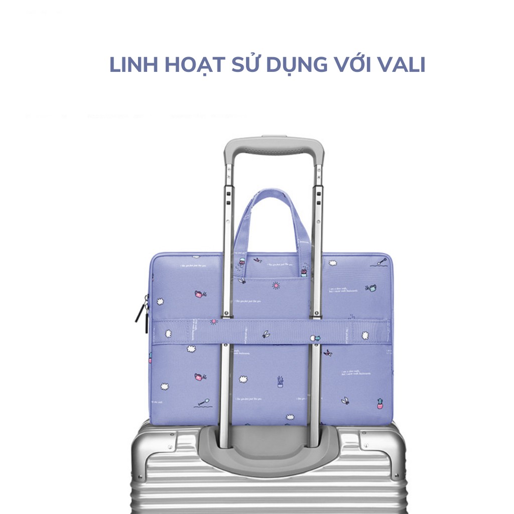 [10-15inch] Túi vải cao cấp hiệu BUMP cho iPad, Macbook, Laptop có lót nhung chống sốc, nhiều ngăn phụ kiện, iPad. | BigBuy360 - bigbuy360.vn