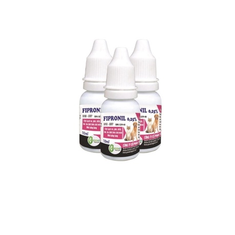 Fipronil 0,25% 10ml (NHỎ SỐNG LƯNG)