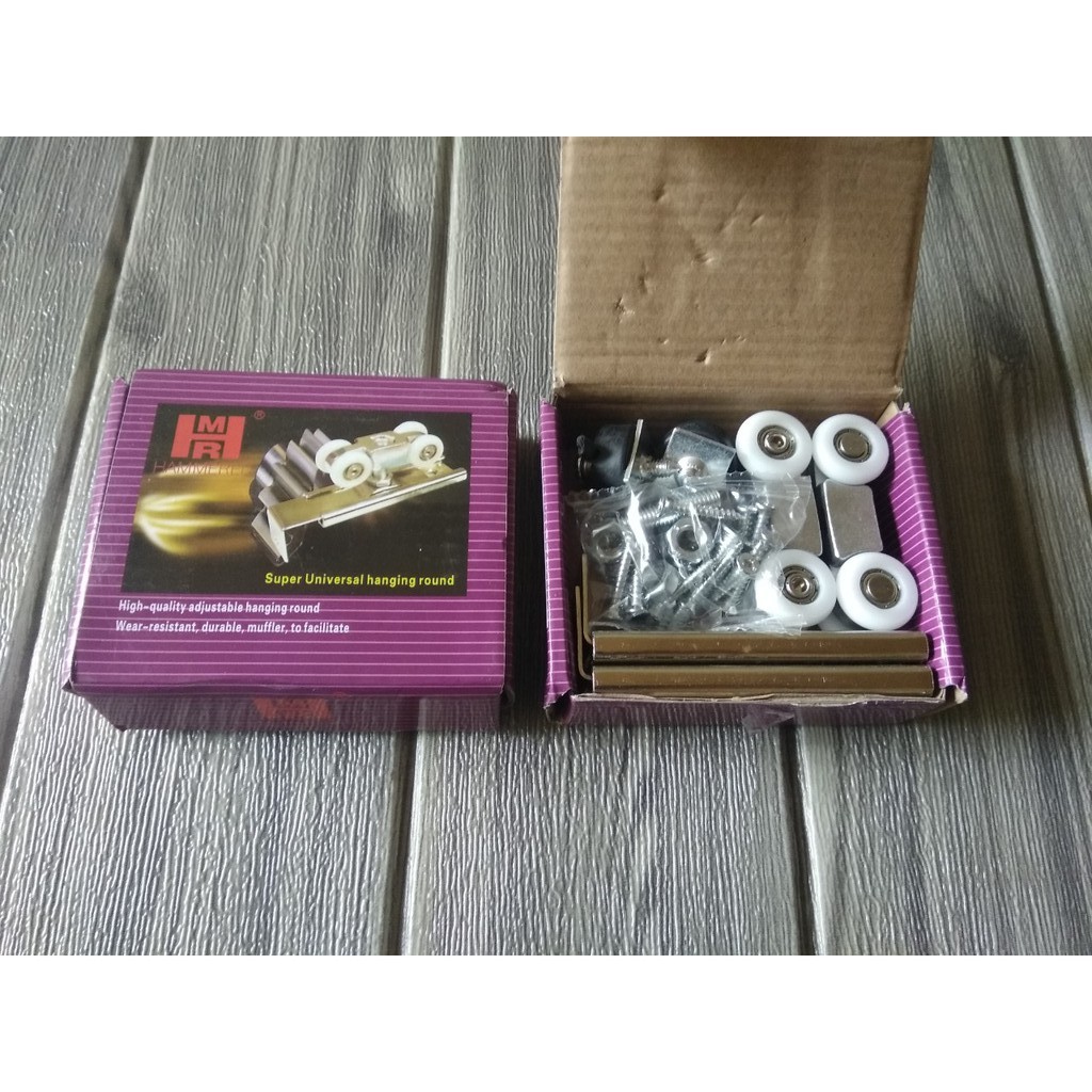 Bánh xe treo cửa lùa, con trượt cửa lùa nhôm