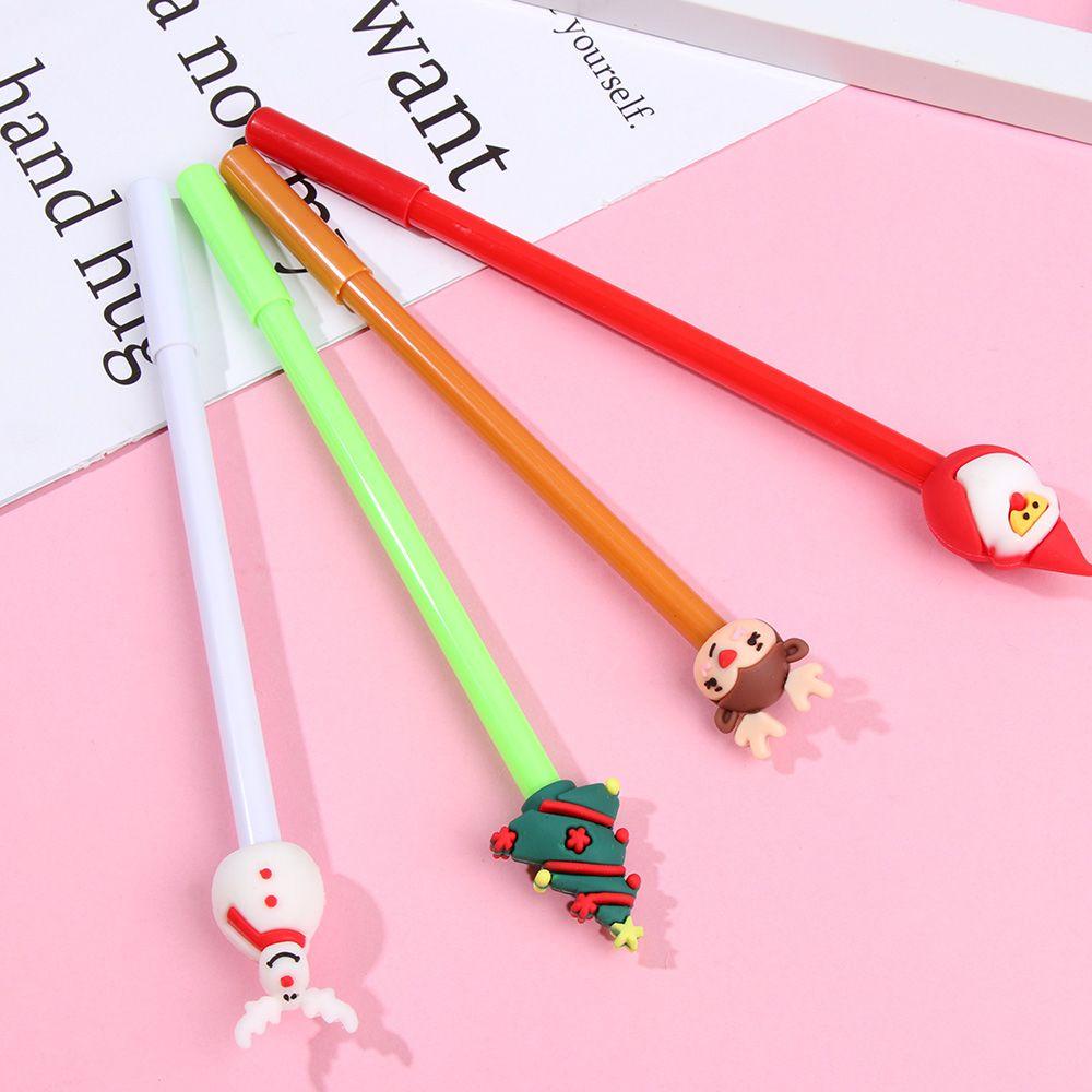 LAYOR1 Bút Mực Gel Mực Đen Chủ Đề Giáng Sinh