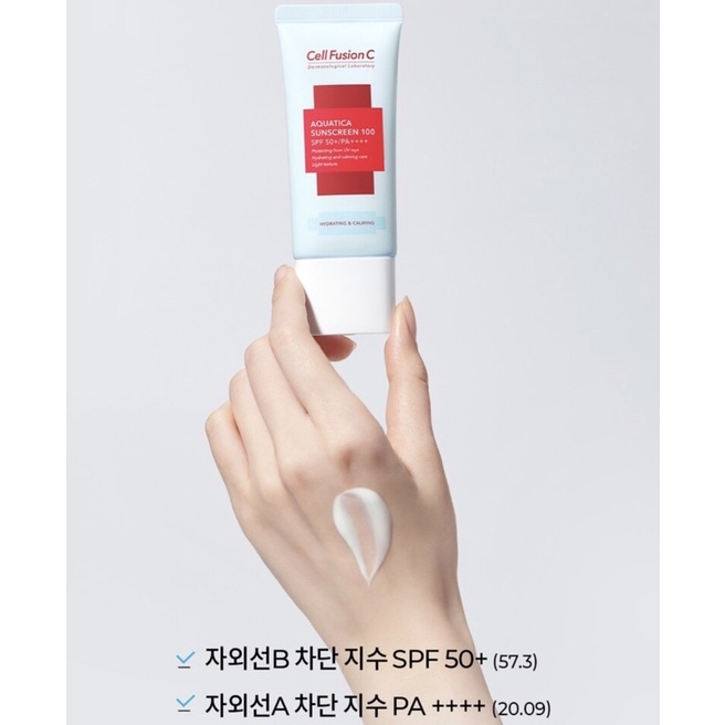 Kem chống nắng Cellfussion Xanh dương 50ml