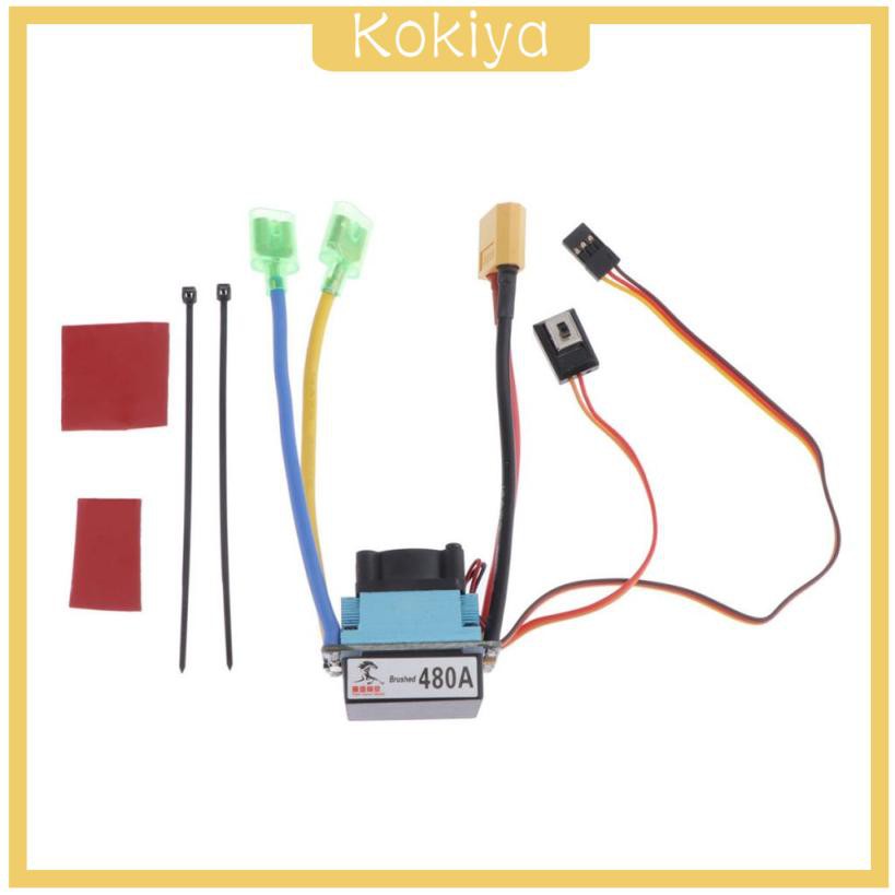 Esc Điều Khiển Tốc Độ 480a Không Thấm Nước Cho Động Cơ 540 550 775 Motor Rc