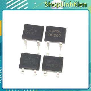 Diode cầu 1A DB107 Cắm/ Dán