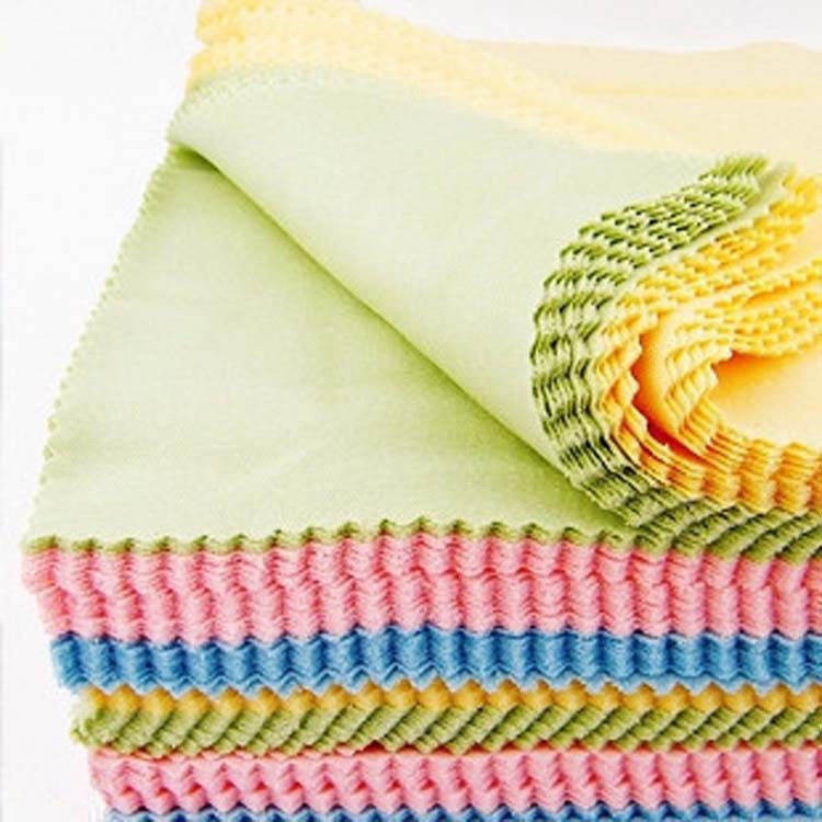 Khăn Lau Kính Mắt Vải Siêu Mềm Mịn Không Xù Lông Nhiều Màu Giá Rẻ