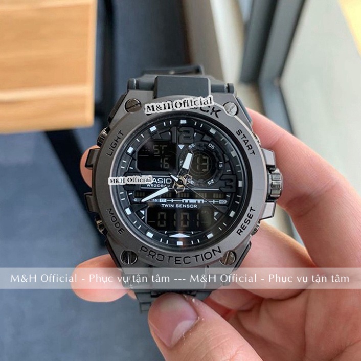 Đồng hồ thể thao nam GS8600 kim điện tử chống nước đa năng, thời trang năng động cá tính đẹp giá rẻ [Tặng thêm pin] | BigBuy360 - bigbuy360.vn