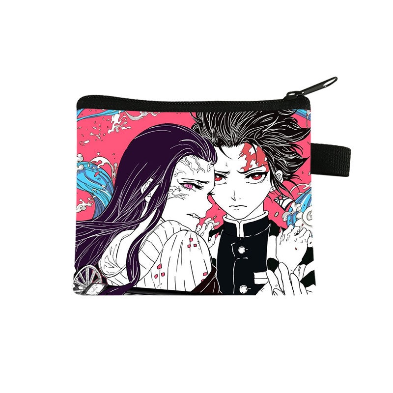 Ví Đựng Tiền Xu In Hình Thanh Gươm Diệt Quỷ Thời Trang