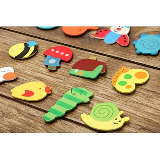 ComBo 12 Miếng Dán Tủ Lạnh Hình Thú