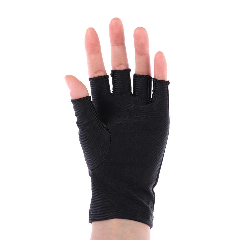 KAREN Găng Tay Hở Ngón Thoáng Khí Chống Nắng Cho Nam Nữ Sự Bảo Vệ