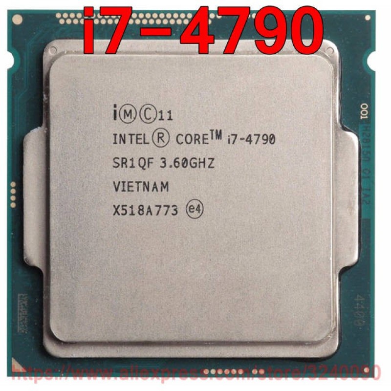Bộ Vi Xử Lý intel core I7 4790 (3.6GHz up to 4.0Ghz,4 Core, 8 Threads, 8Mb) 2ND BH 1 tháng
