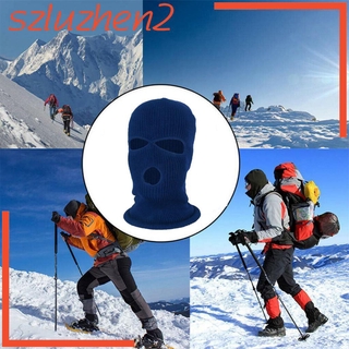 Mũ Len Trùm Đầu Mặt Nạ 3 Lỗ