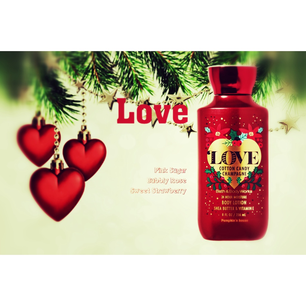 Sữa dưỡng thể toàn thân BBW Body Lotion Love 236ml