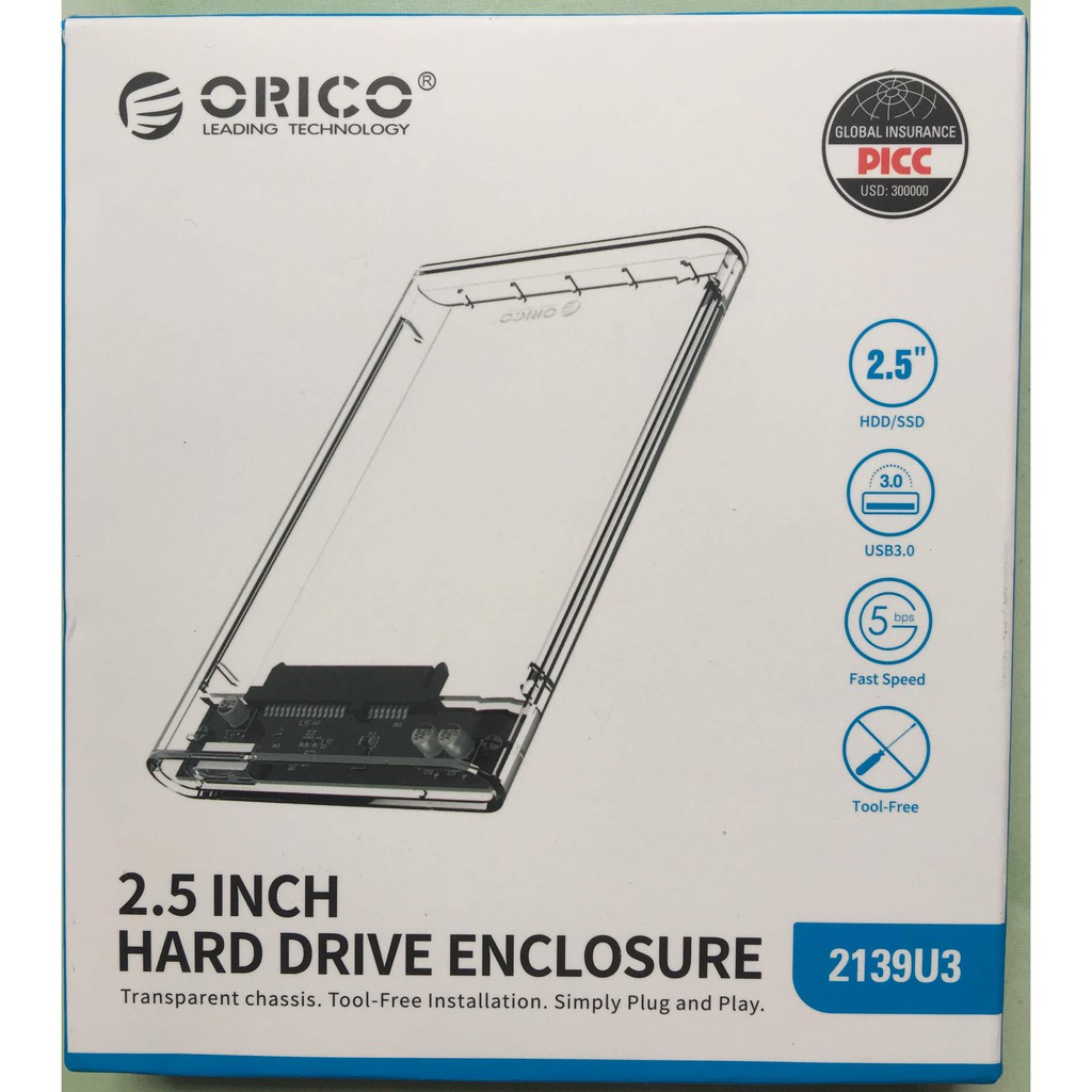 Box ổ cứng ORICO 2139U3-CR-EP | BigBuy360 - bigbuy360.vn