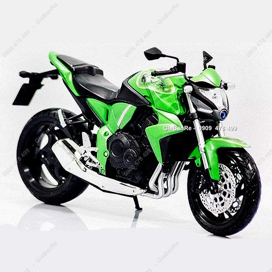 XE MÔ HÌNH TỈ LỆ 1:12 - HONDA CB1000R - JOYCITY - XANH LÁ - KHÔNG HỘP - 8662.4