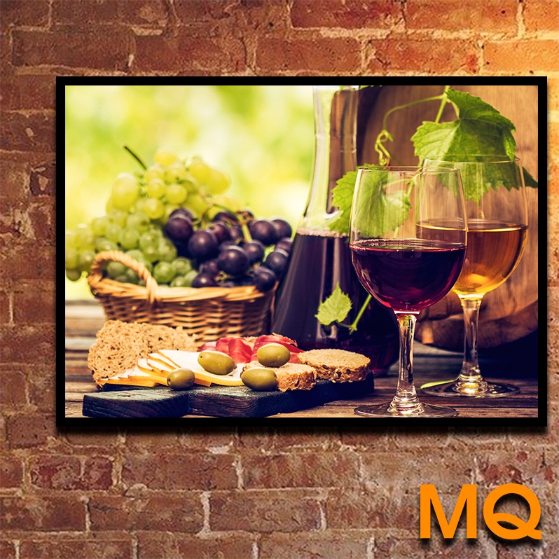 Mẫu Tranh Retro Vintage Trang Trí Quán Cà Phê Trà Sữa Trà Chanh - Tranh Đồ uống 01