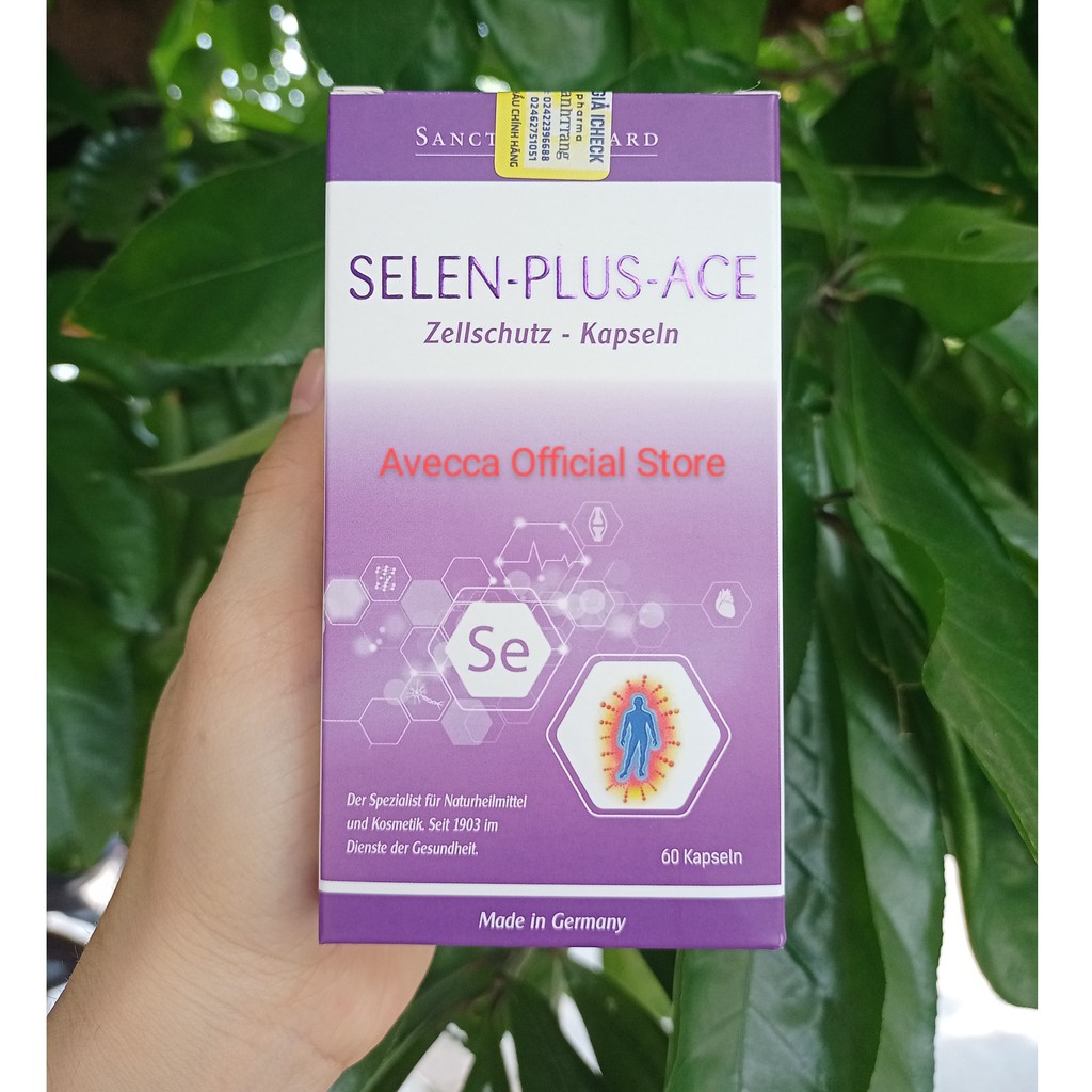 Viên Uống Cân Bằng Nội Tiết Tố, Đẹp Da,Chông Lão Hóa, Giảm Nám Da Sanct Bernhard Selen Plus ACE (60 viên) 0305670
