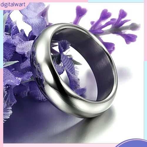 Nhẫn titan kiểu dáng đơn giản ( Size US 6-10 )