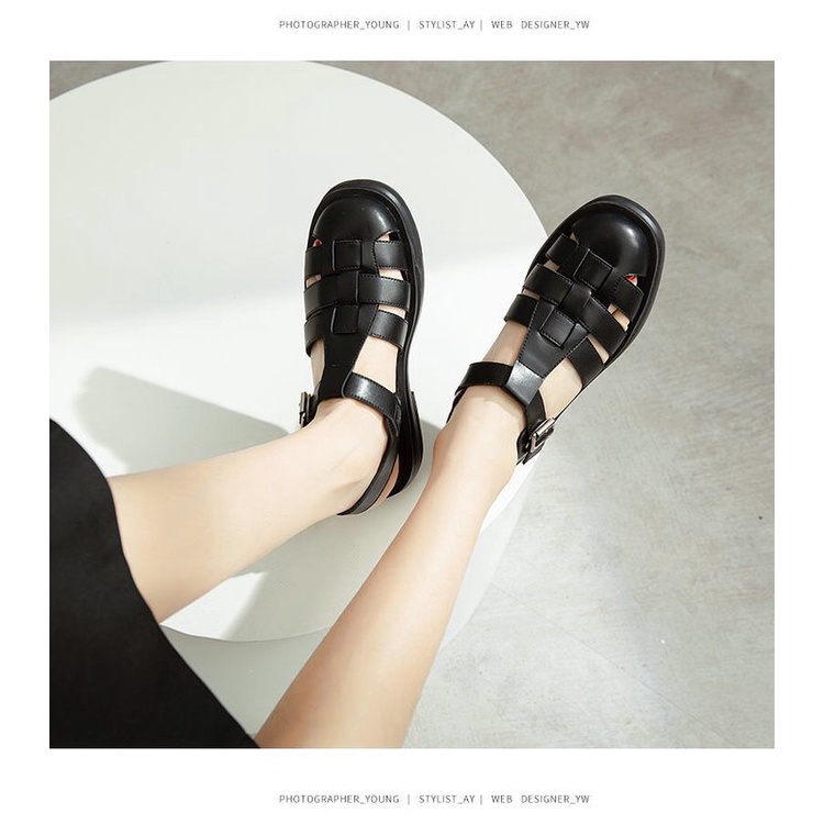 DÉP RỌ  sandal Sục rọ nữ quai cài hot trend 2023