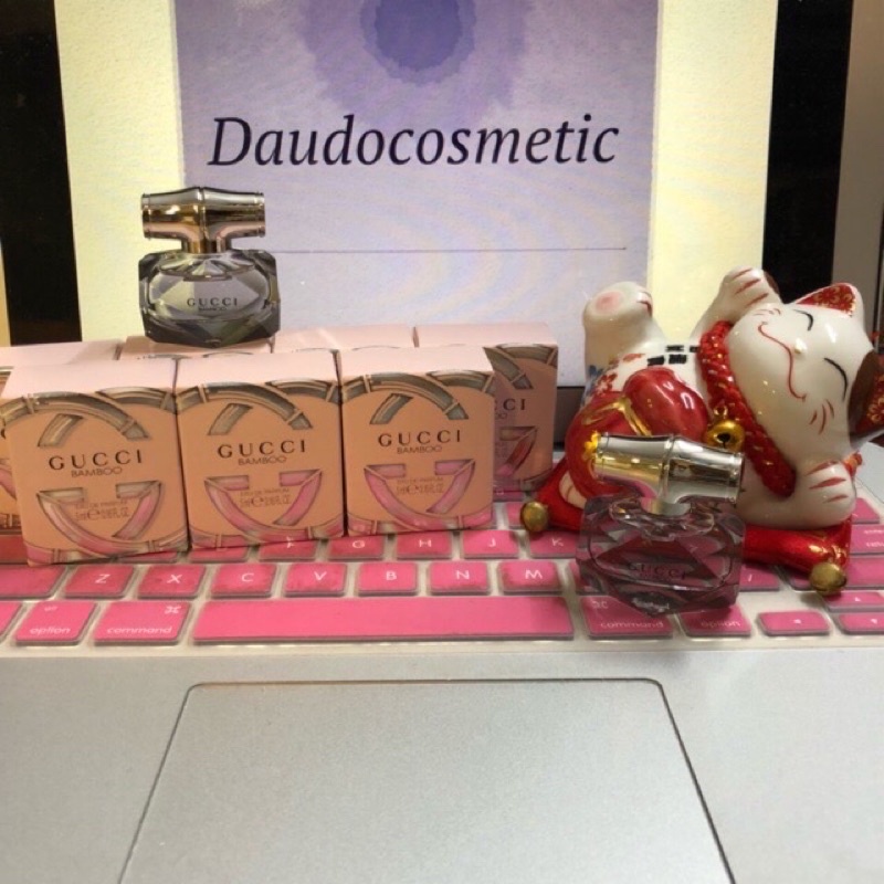 [Mã 1512FMCGSALE1 giảm 10% đơn 250K] [ mini ] Nước hoa Guici Bamboo EDP 5ml - 7.4ml gucci EDP