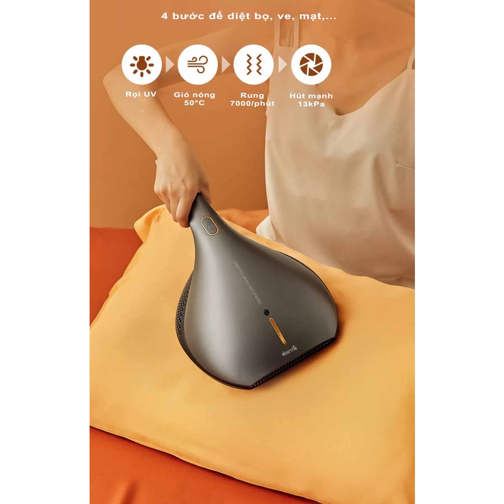 Máy hút bụi giường nệm diệt khuẩn UV Deerma DEM-EX919
