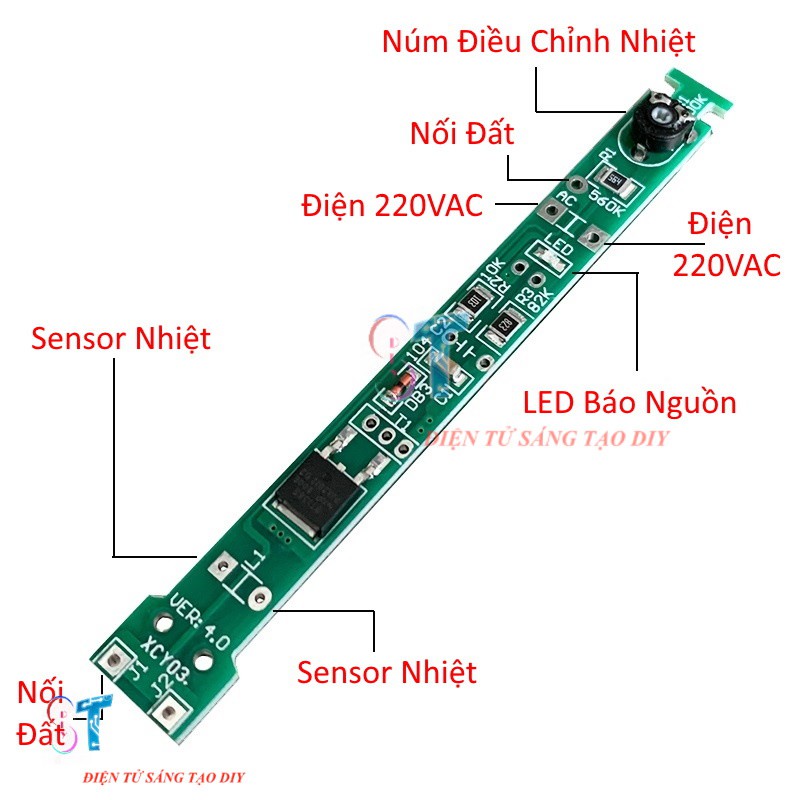 Module Mạch Điều Chỉnh Nhiệt Độ Cho Tay Hàn Nhiệt TQ936 60W