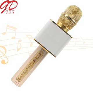 Micro hát karaoke SD 08 mic hát karaoke kiêm loa bluetooth