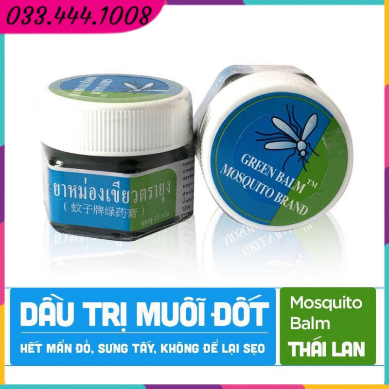 Cao Bôi Muỗi Đốt, Con Trùng Cắn Green Herb Balm  Thái Lan - Gò Vấp