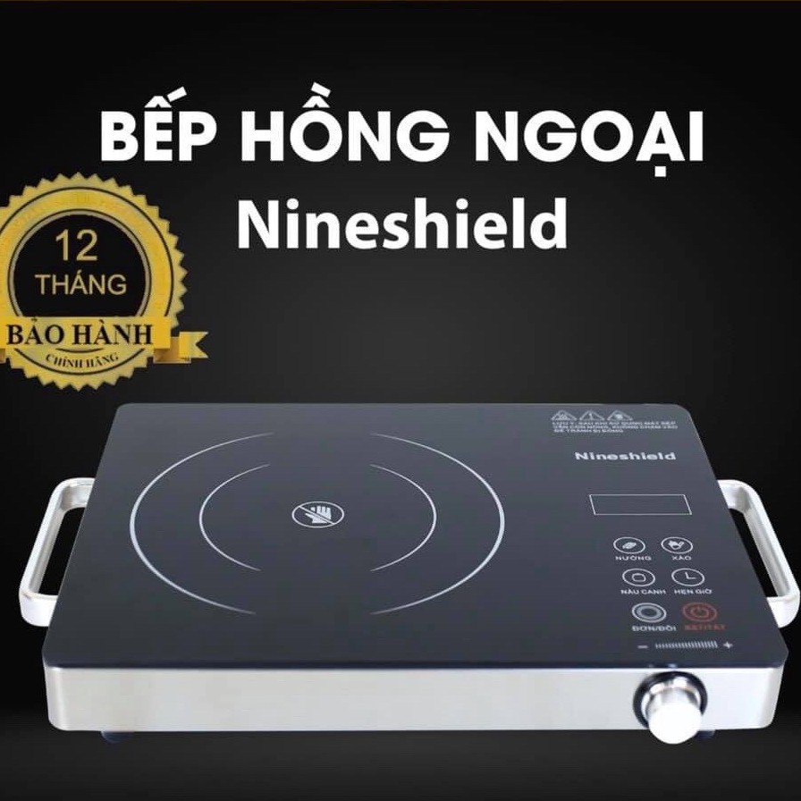 BẾP ĐIỆN HỒNG NGOẠI NINESHIELD KB-8601 ĐA NĂNG CÔNG SUẤT 2200W ( CHÍNH HÃNG )