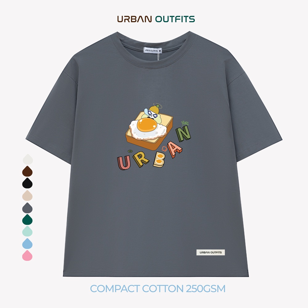 Áo Thun Tay Lỡ Form Rộng URBAN OUTFITS ATO166 Local Brand In Hình ver 2.0 Chất Vải 95% Compact Cotton 250GSM