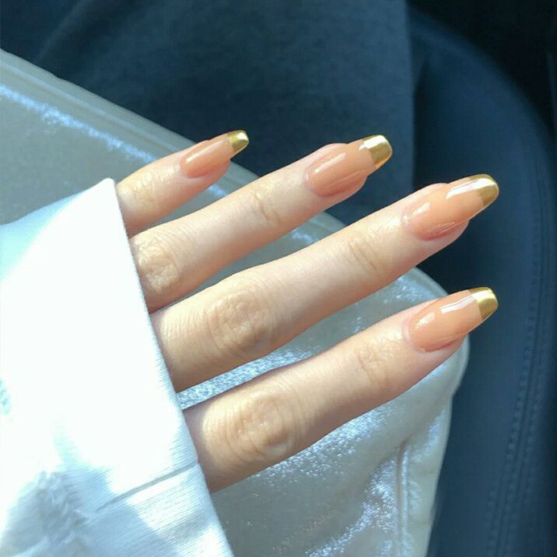 Set 24 Móng Tay Giả Họa Tiết Thời Trang