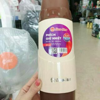 Phích nước giữ nhiệt rạng đông 450ml