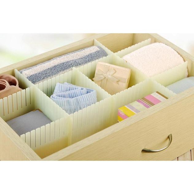 [Sẵn Hàng] SET 4 CHIẾC THANH CHIA NGĂN KÉO TIỆN DỤNG