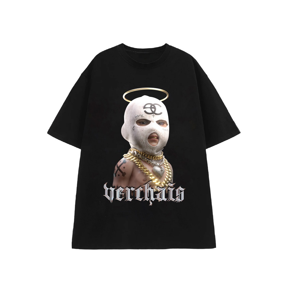Áo thun unisex VERCHAIS basic TEE phom rộng tay lỡ dành cho nam nữ Boy Collections T5